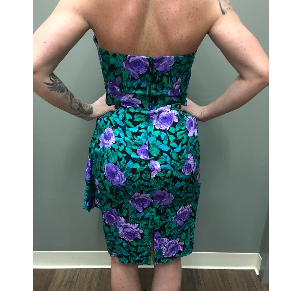 A.J. Bari Silk Dress